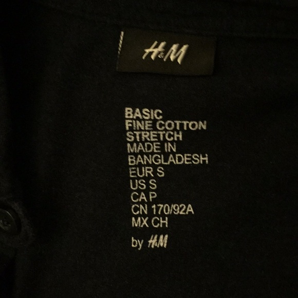h&m basic fine cotton stretch